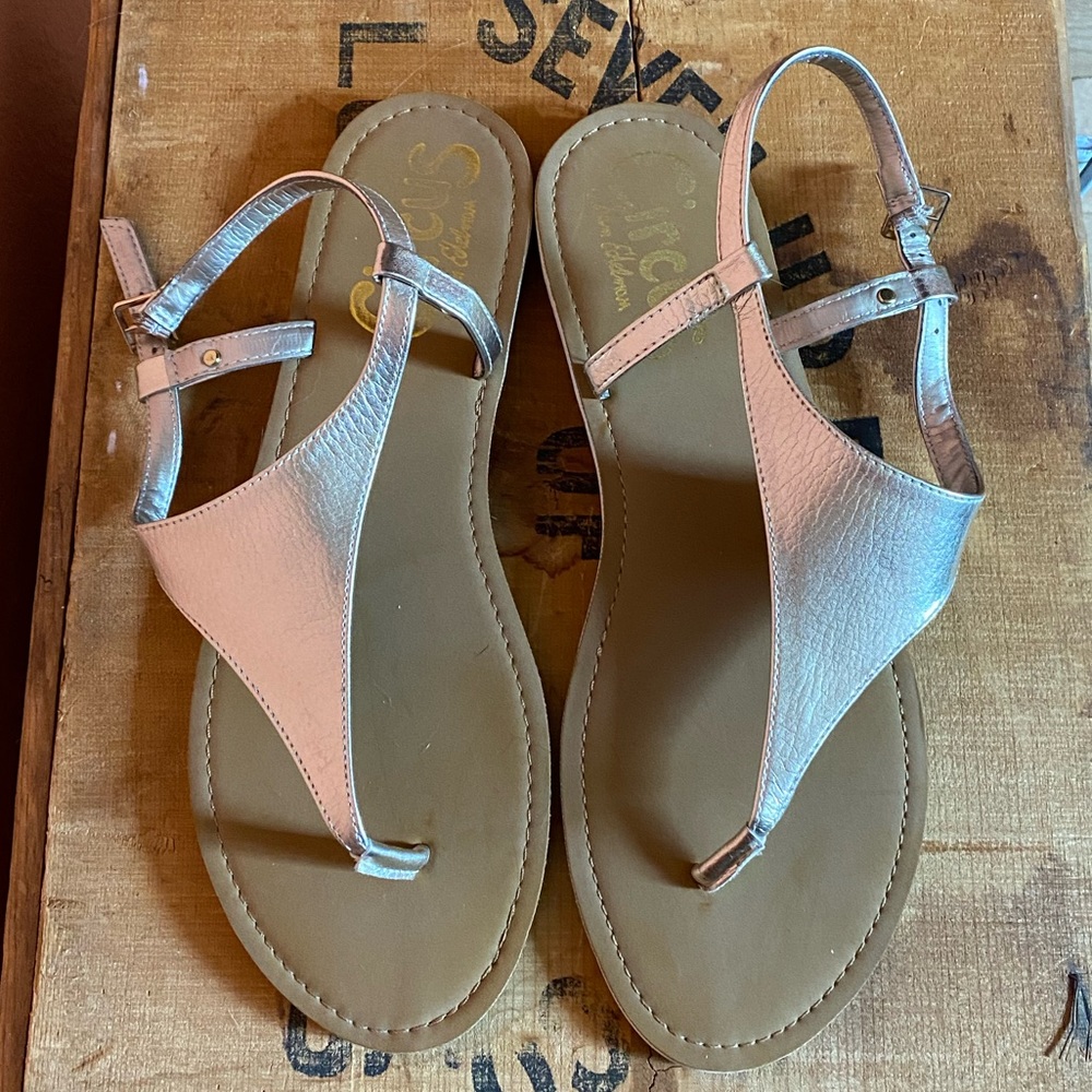 Sam Edelman Circus Sandals - Light Gold (10)